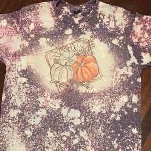 Fall bleached tee